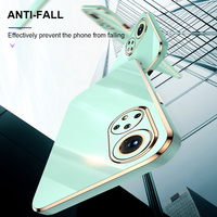 Luksusowe poszycie etui na telefon Honor 50 20 Pro miękka TPU odporna na wstrząsy pokrywa dla Huawei Honor 50 20 Pro Nova 9 kwadratowa obudowa 6